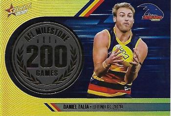 2021 Select AFL Footy Stars - AFL Milestone Games #MG6 Daniel Talia Front